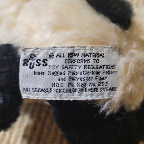 Vintage Russ Bears from the Past mini panda teddy bear - Picture 5 of 6